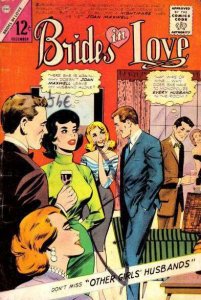 Brides in Love #44 VG ; Charlton | low grade comic November 1964 Other Girls' Hu