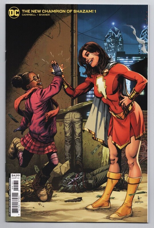 New Champion Of Shazam #1 Gary Frank 1:25 Variant (DC, 2022) VF/NM