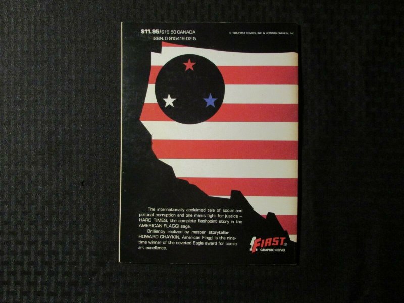 1985 AMERICAN FLAGG Hard Times by Howard Chaykin #3 SC VF- 7.5 1st First