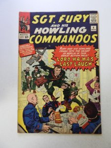 Sgt. Fury #4 (1963) FN+ condition