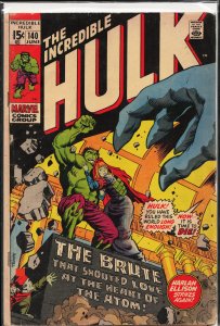 The Incredible Hulk #140 (1971) Hulk [Key Issue]