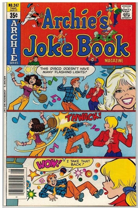 ARCHIES JOKE BOOK (1954-1982)247 VF-NM Aug. 1978 COMICS BOOK