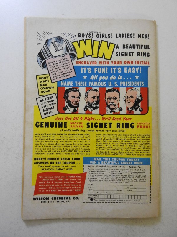 Green Lantern #1 (1960) GD/VG Condition 1 1/2 in spine split