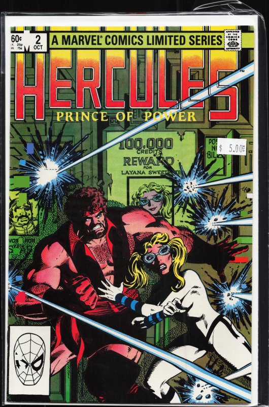 Hercules #2 Direct Edition (1982) Hercules