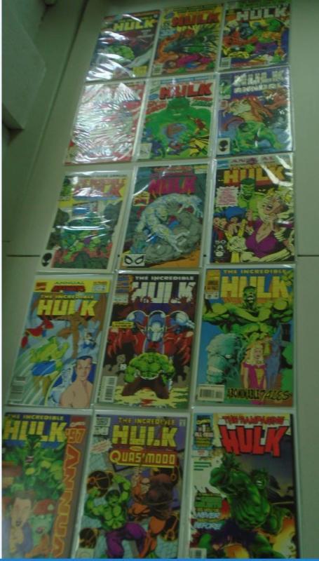 Hulk Specials and Annuals  Lot - see pics - 29 books - avg 8.0 - years vary