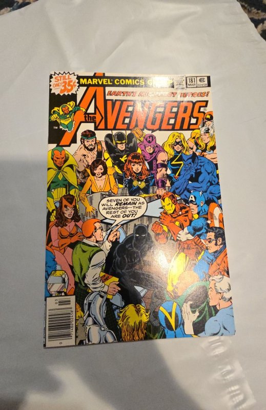 The Avengers #181 (1979)1st Scott Lang app Byrne art
