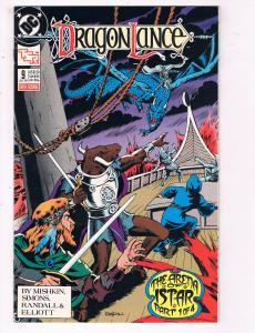 Dragonlance #9 VF TSR DC Comics Comic Book June 1989 DE23