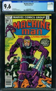 Machine Man #1 (1978) CGC 9.6 NM+