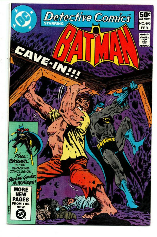 Detective Comics #499 - Batman - Batgirl - 1981 - VF