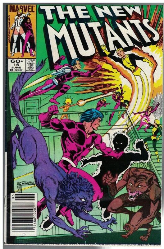 NEW MUTANTS 16 VG  June 1984 1st app Warpath