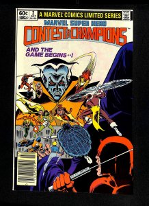 Marvel Super-Hero Contest of Champions #2 Newsstand Variant