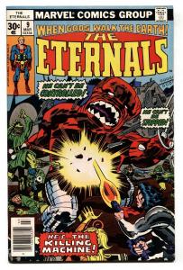 THE ETERNALS #9  Karkas cover Comic Book Marvel 1976 NM-