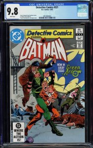 Detective Comics #521 (1982) CGC 9.8 NM/MT