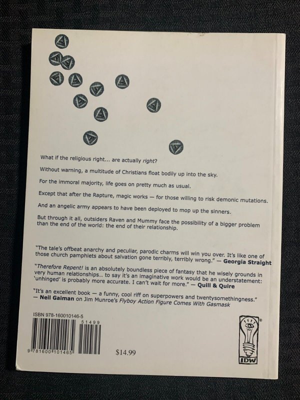 2007 THEREFORE REPENT by Jim Munroe & Salgood Sam SC VF 8.0 1st IDW