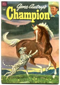 Gene Autry's Champion #10 1953-Dell Golden Age Western FN- 