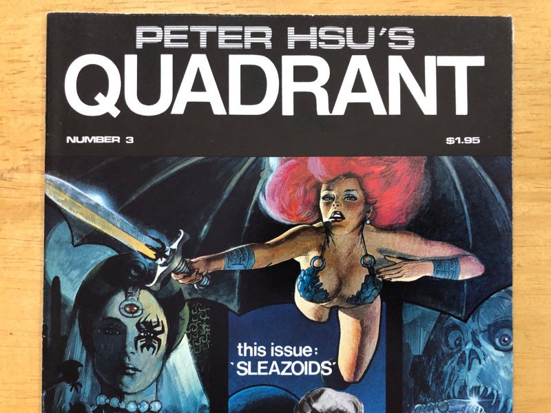 Quadrant #3 (1983) Signed Peter Hsu Hellrazor HTF Self Published