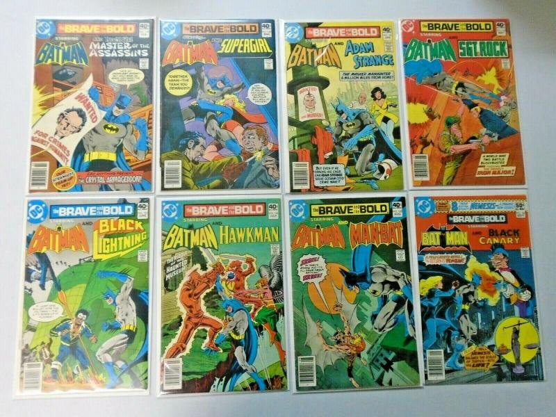 Brave and the Bold lot #150 to #199 45 different books average 6.0 range (1979)