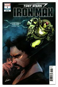 TONY STARK IRON MAN #1 (2018) ALEXANDER LOZANO | UNDERSEA ARMOR MODEL 8 | TRADE