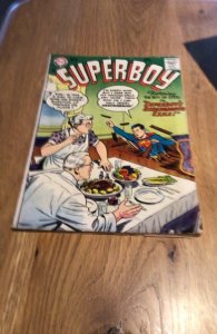 Superboy #59 (1957) 1st Amazing Man! Superbaby appearance VG+ Oregon Certificate