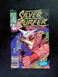 Silver Surfer  #27 (2ND SERIES) Marvel Comics 1989 FN/VF NEWSSTAND