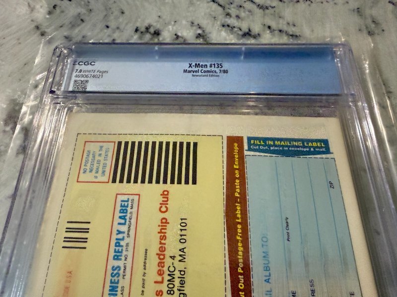 Uncanny X-Men # 135 CGC Graded 7.0 Marvel Comic Book Wolverine Storm JH25