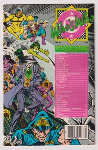 DC Comics! Who's Who! January 1986! 