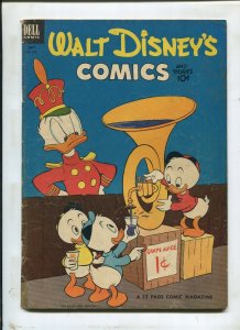 Walt Disney's Comics & Stories #154 ~ Grape Juice! ~ (Grade 3.5)WH