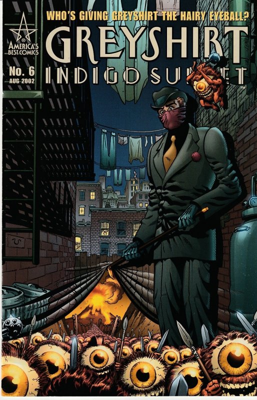 Greyshirt – Indigo Sunset # 1,2,3,4,5,6 Alan Moore's tribute to the Sp...