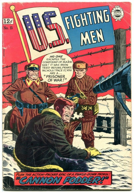 U.S. Fighting Men #15 1964- Super Golden Age Reprint VG