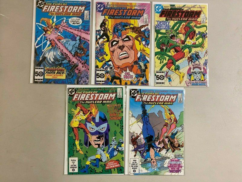 Firestorm comic lot (2nd series) 37 different from:#5-49 8.0 VF (1982-86)