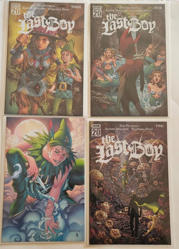 The Last Boy #1-5 Lot Panosian Peter Pan Boom! Kirkham Exclusive ltd 250