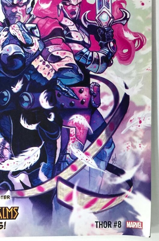 THOR Comic Issue 8 — Stan Lee Tribute Main Cover — 2018 Marvel Universe — Fine  759606089765