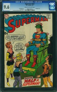 Superman #223 (1970) CGC 9.6 NM+