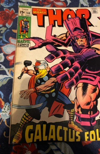 Thor #168 (1969)Guest starring Galactus