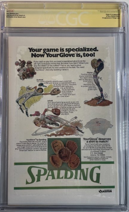 Nova #1 (1976) CGC 9.6 White Pages Signed By Stan Lee 1st App Nova