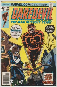 Daredevil #141 (Jan 1977, Marvel), VG condition (4.0), Bullseye appearance