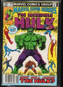 Marvel Super-Heroes #100 (1981) Hulk