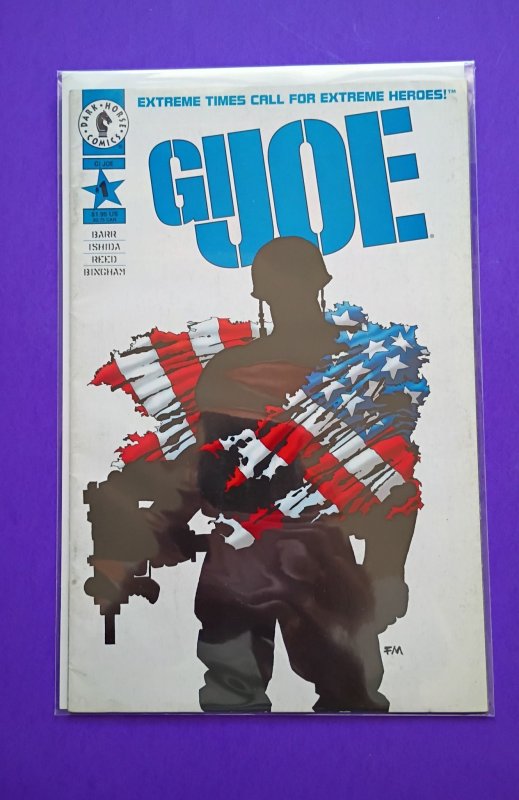 G.I. Joe #1 Second Print Cover (1995)