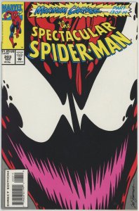 Spectacular Spider-Man #203 (1976) - 9.0 VF/NM *Maximum Carnage*