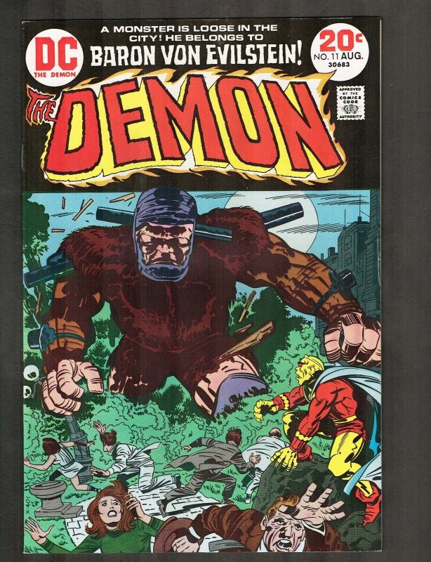 Demon #11 ~ Kirby Story, Cvr & Art / Baron von Evilstein ~ 1973 (7.0) WH