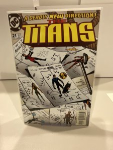 Titans #21  2000   9.0 (our highest grade)