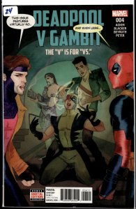 Deadpool v Gambit #4 (2016) Deadpool