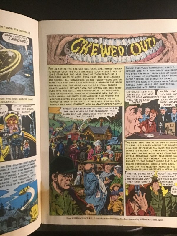 Vintage EC Comics Weird Science #1 & #17 Trade Paper Back - Magazine NM-/VF+