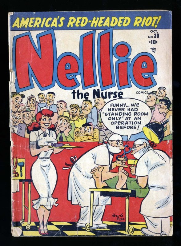 Nellie the Nurse #30 FA/GD 1.5 Golden Age Comic!