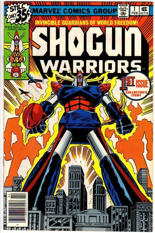 SHOGUN WARRIORS 1 FN Feb. 1979