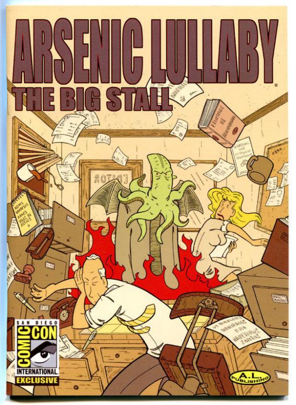 ARSENIC LULLABY - The BIG STALL, NM, Limited ashcan SDCC  Doug Paszkiewicz, #304