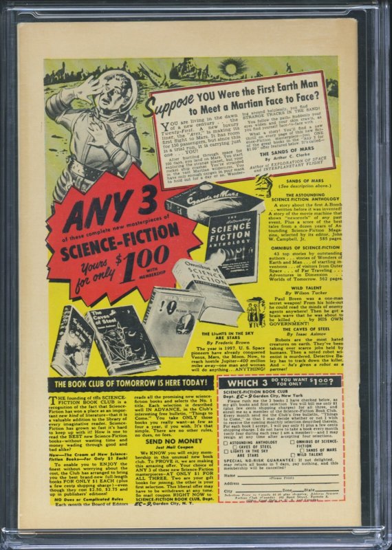 SHOCK SUSPENSTORIES #17 - CGC-6.5, OW-W - EC - Golden Age