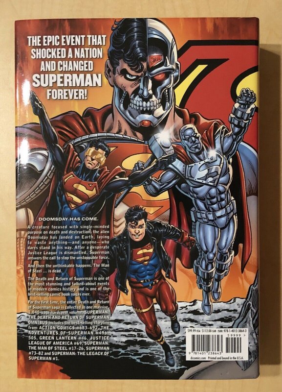 Superman: The Death and Return of Superman Omnibus Expanded/Complete Edition HC