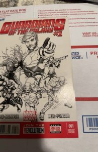 Guardians of the Galaxy #1 Sketch Cover (2013) really nice copy