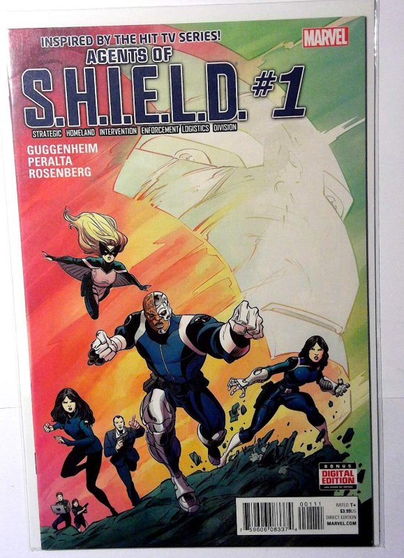 Agents of S.H.I.E.L.D. #1 (2016) Marvel Comics 1st Print Comic Book